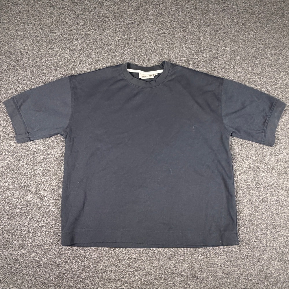 Amongst Others NYC Mens Large Boxy Heavyweight T-Shirt Black SS25-312